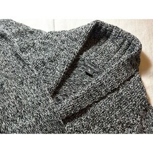 Eddie Bauer Women's Gray Knit Long Sleeve‎ Full Off-set Zip Size S